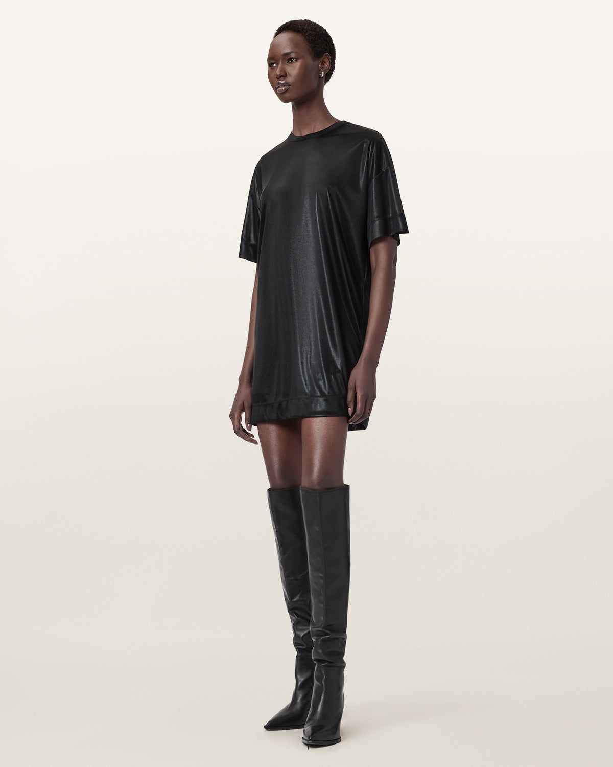 Sparkle Mini T-Shirt Dress