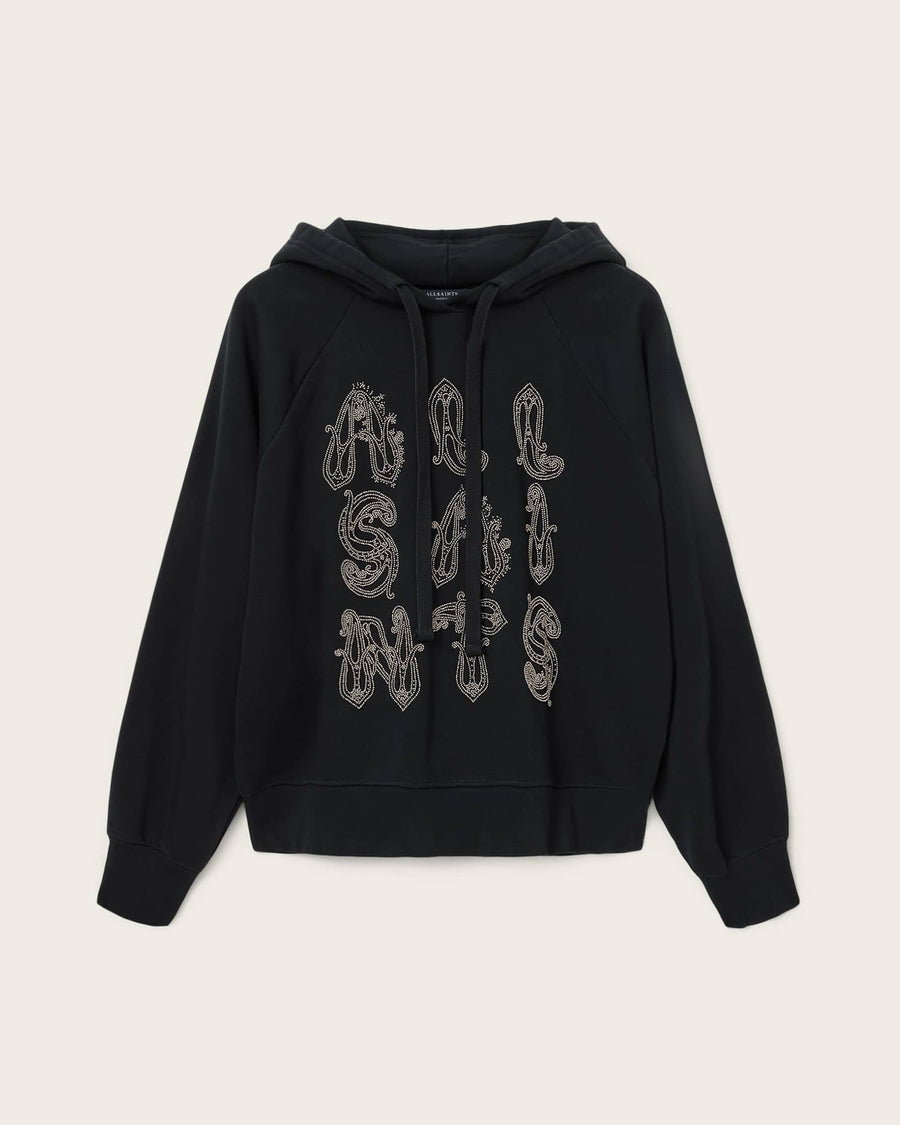 Ella Oversized Talon Hoodie Black