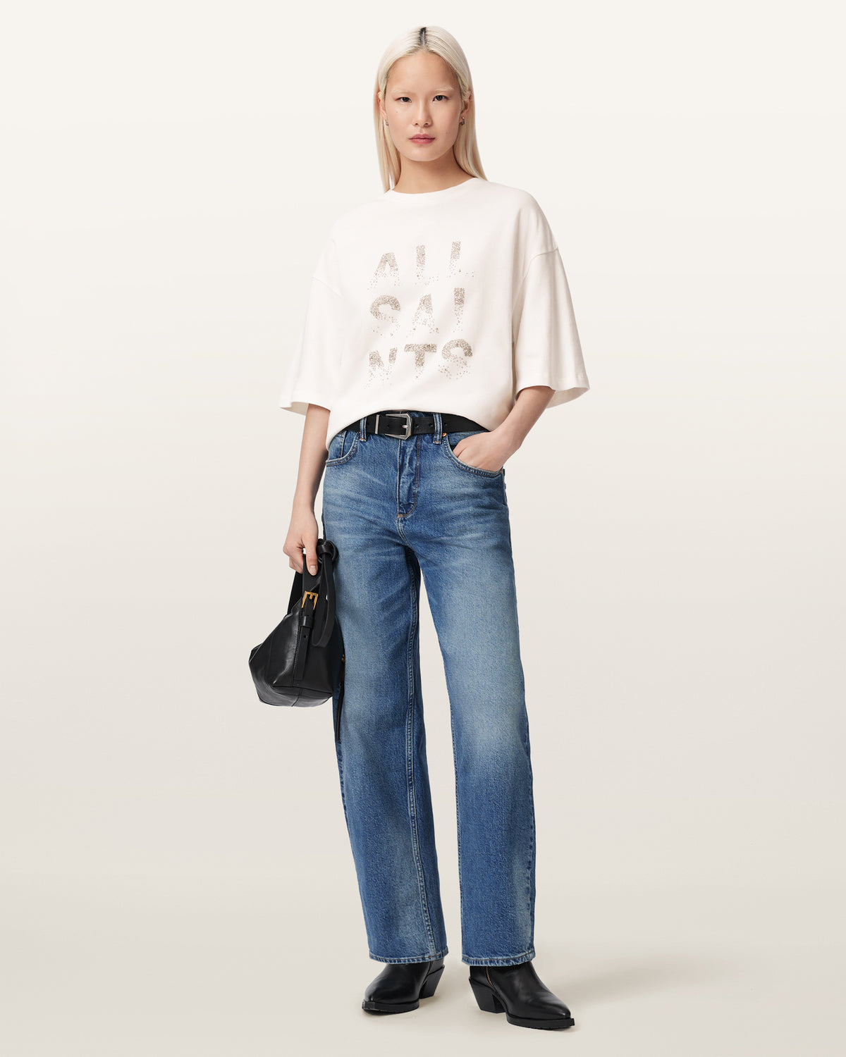 Stacks Amelie Oversized Embellished T-Shirt