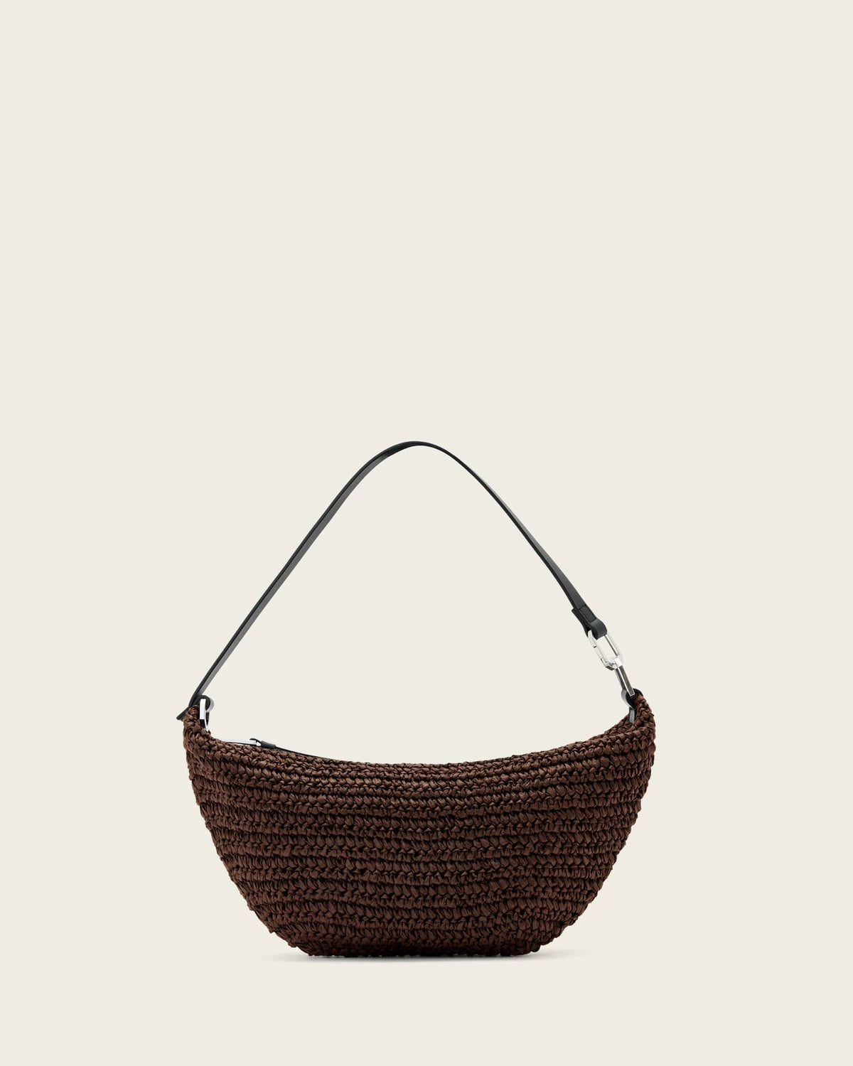Luna Micro Woven Bag COGNAC BROWN