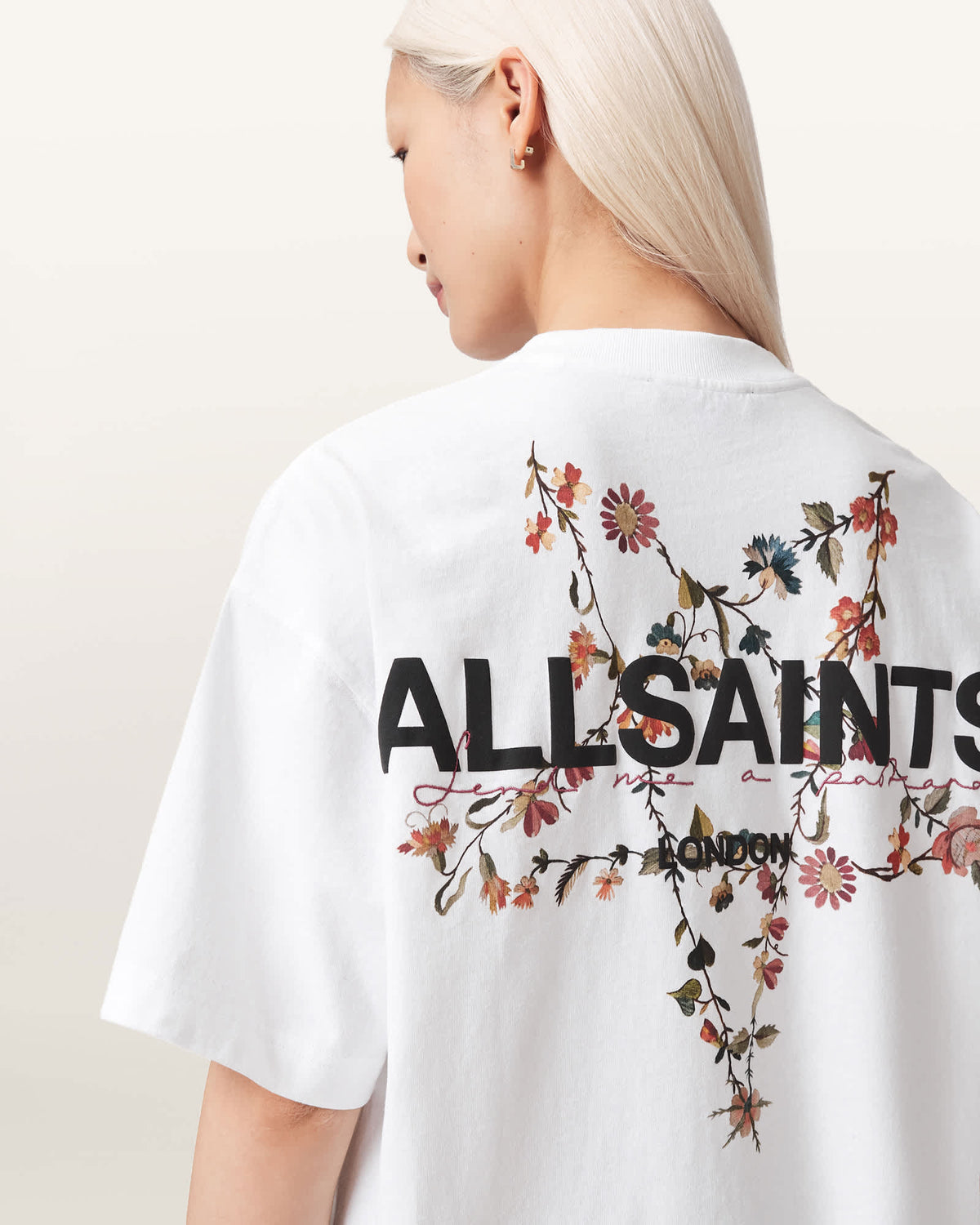 Pentacle Oversized Etta T-Shirt Optic White