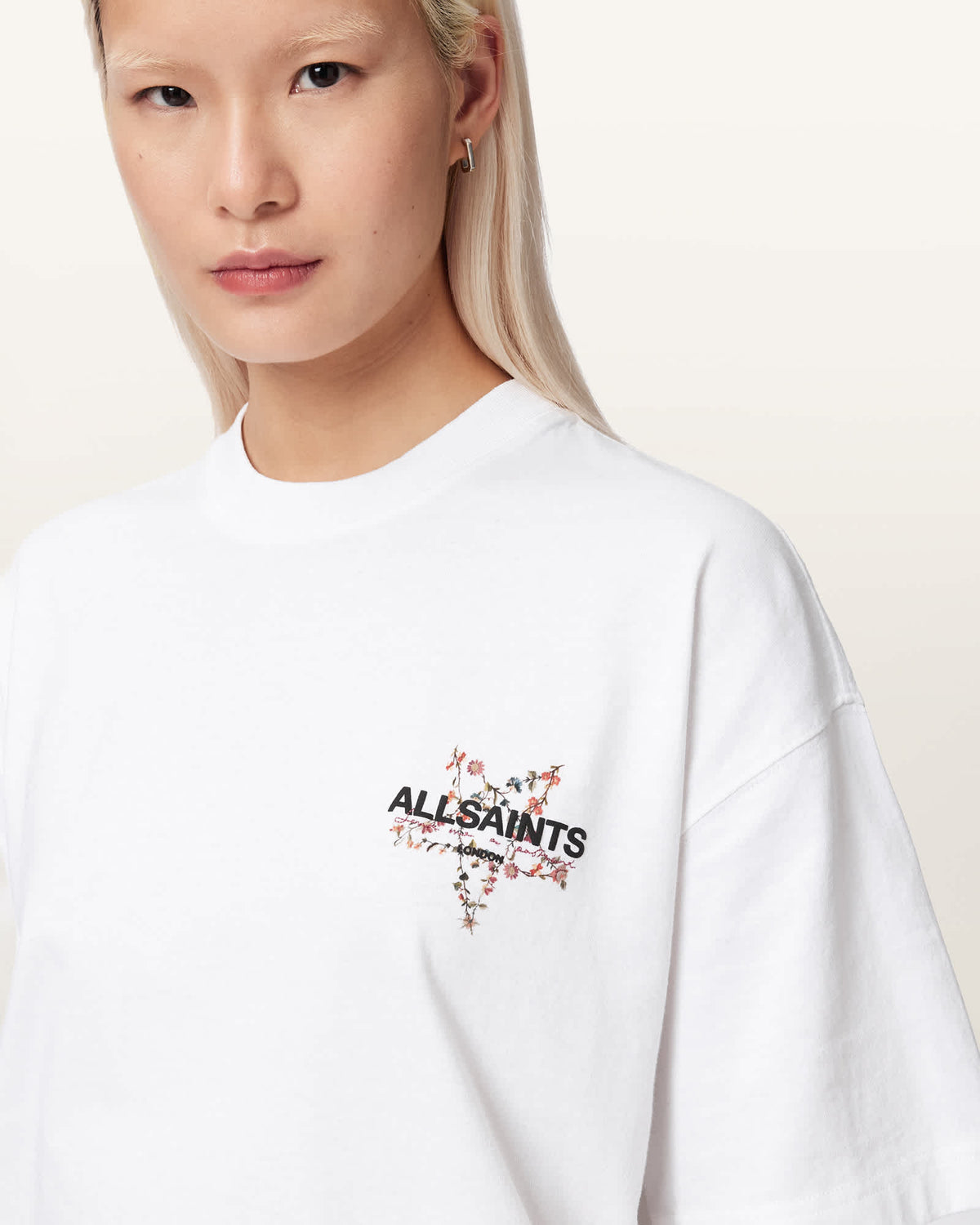 Pentacle Oversized Etta T-Shirt Optic White