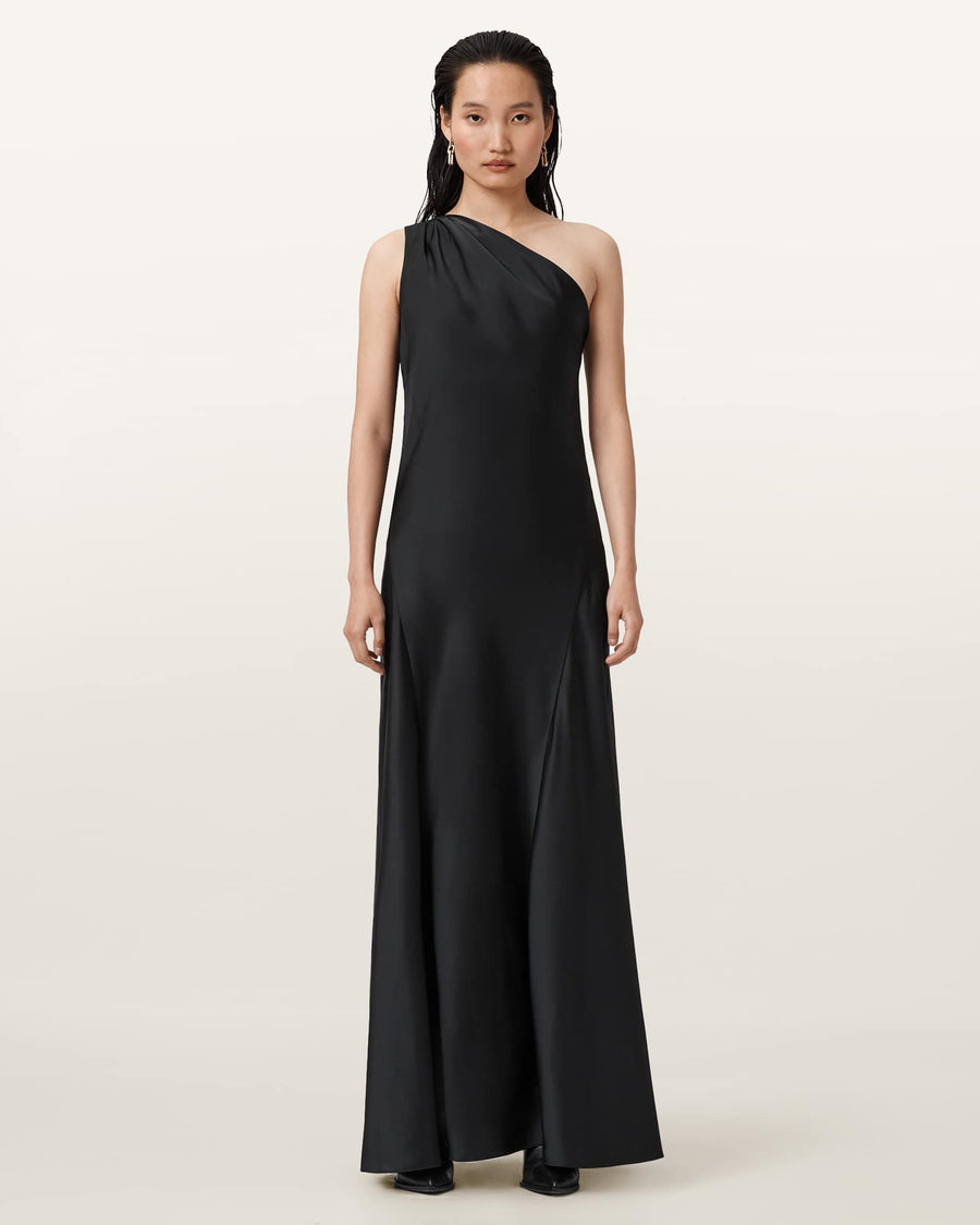 Monica Evening Maxi Dress Black