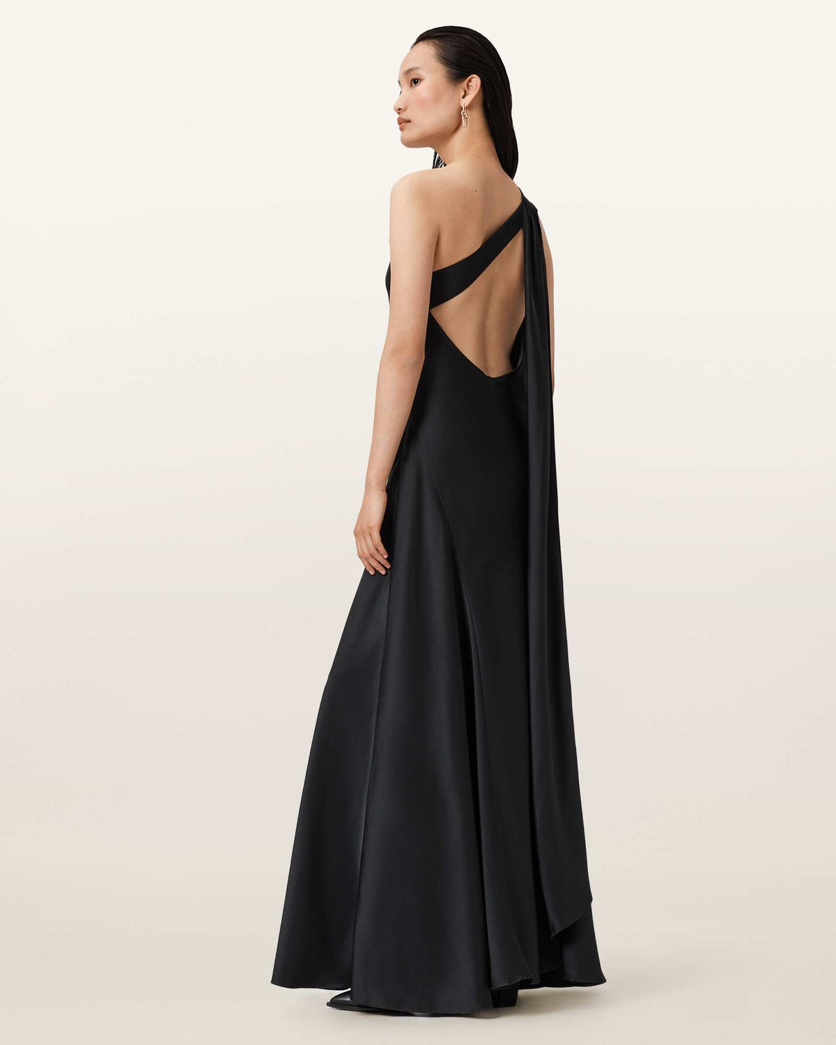 Monica Evening Maxi Dress Black