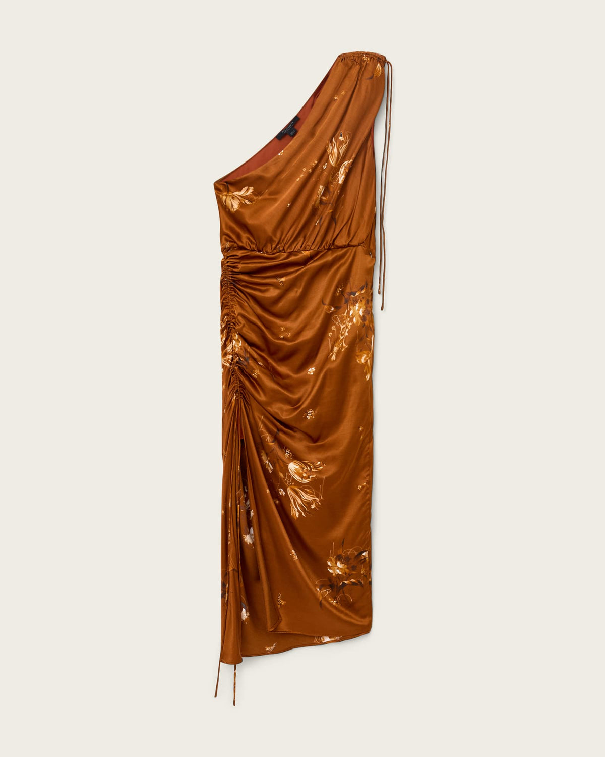 Laura Midi Dress ANIA RUST BROWN
