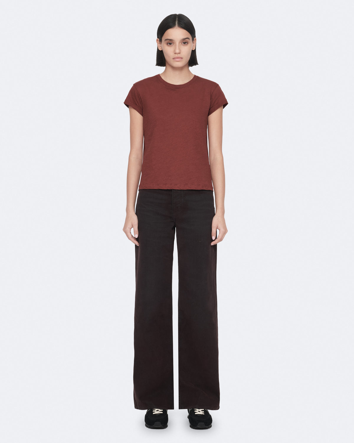 Anna Crew Neck Short Sleeve T-Shirt