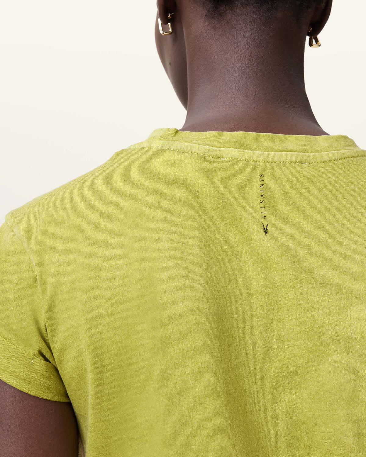 Anna Crew Neck Short Sleeve T-Shirt UNITY GREEN