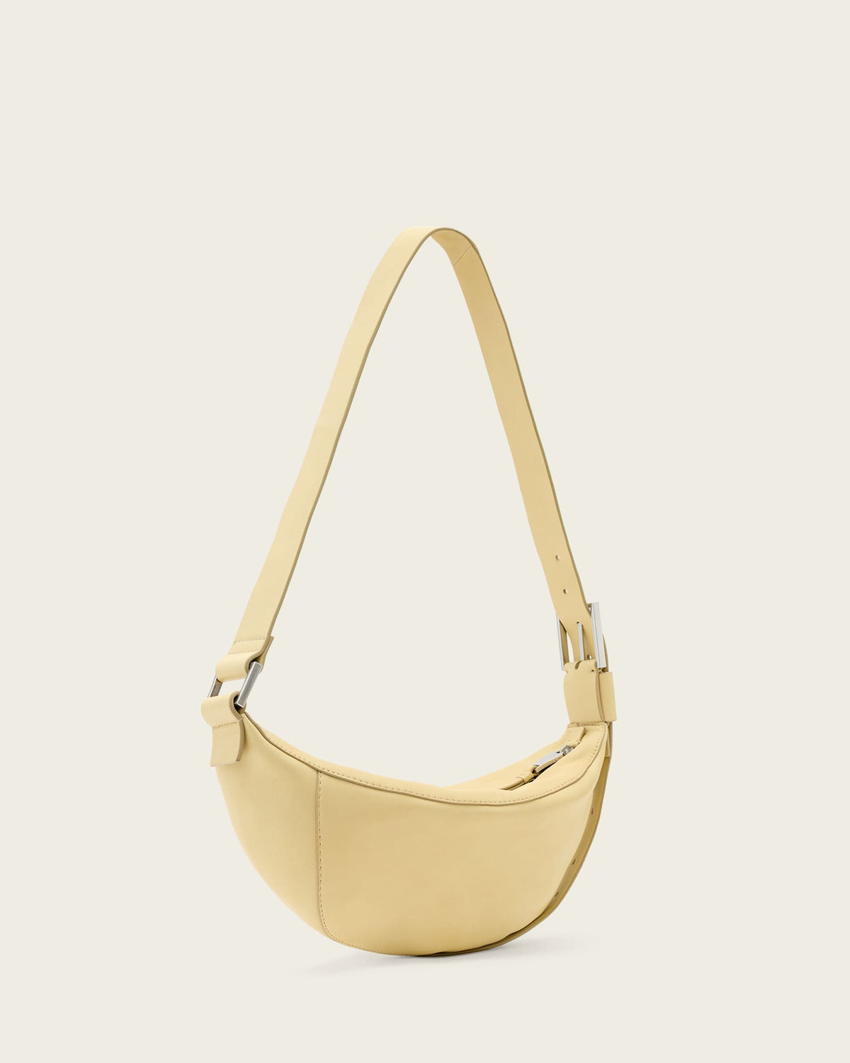 Luna Slouchy Leather Crossbody Bag MELLOW YELLOW