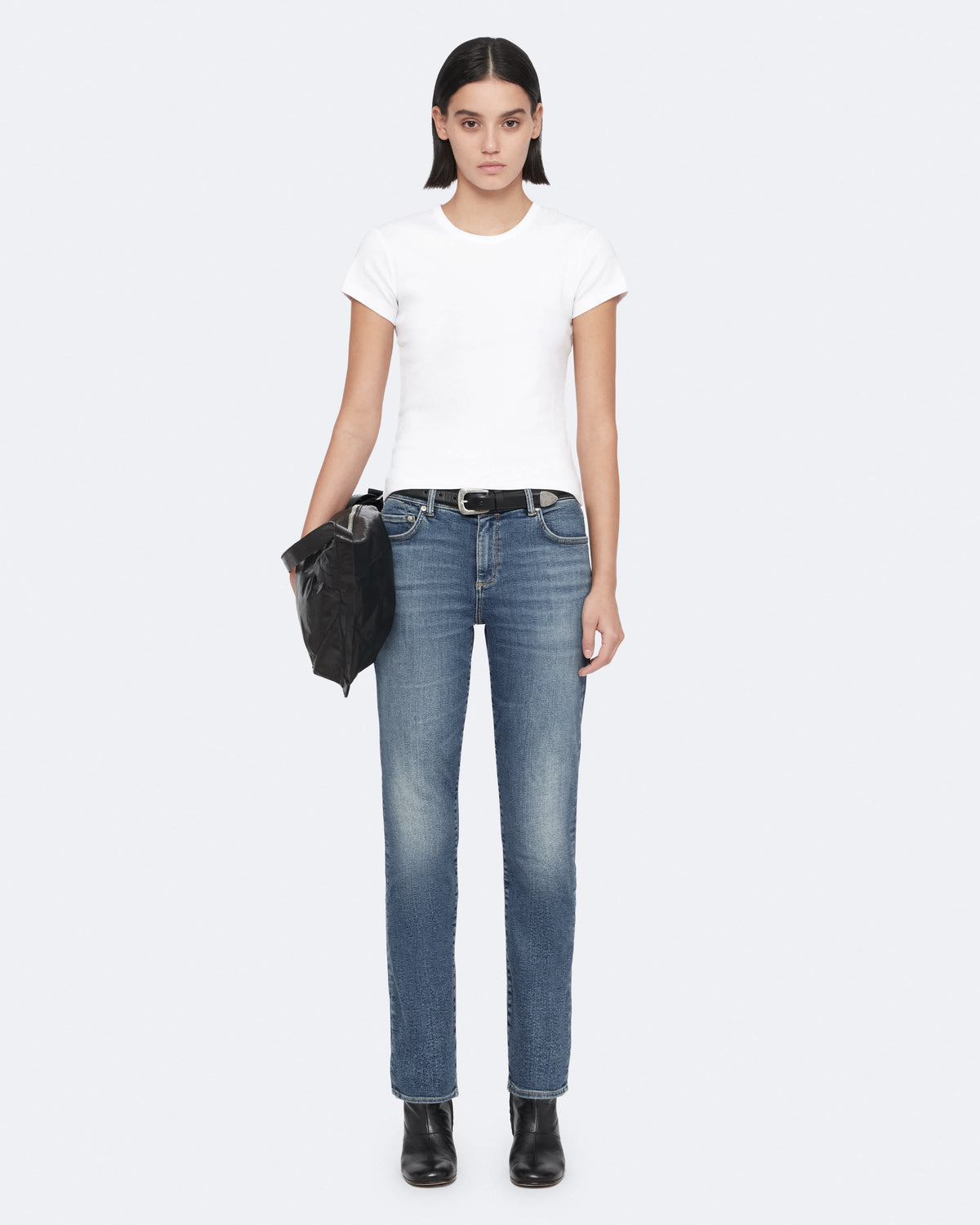 Stevie Slim-Fit Cotton T-Shirt Optic White