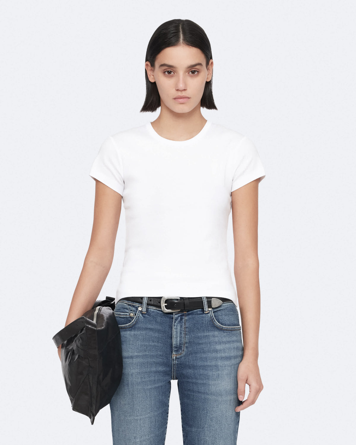 Stevie Slim-Fit Cotton T-Shirt Optic White