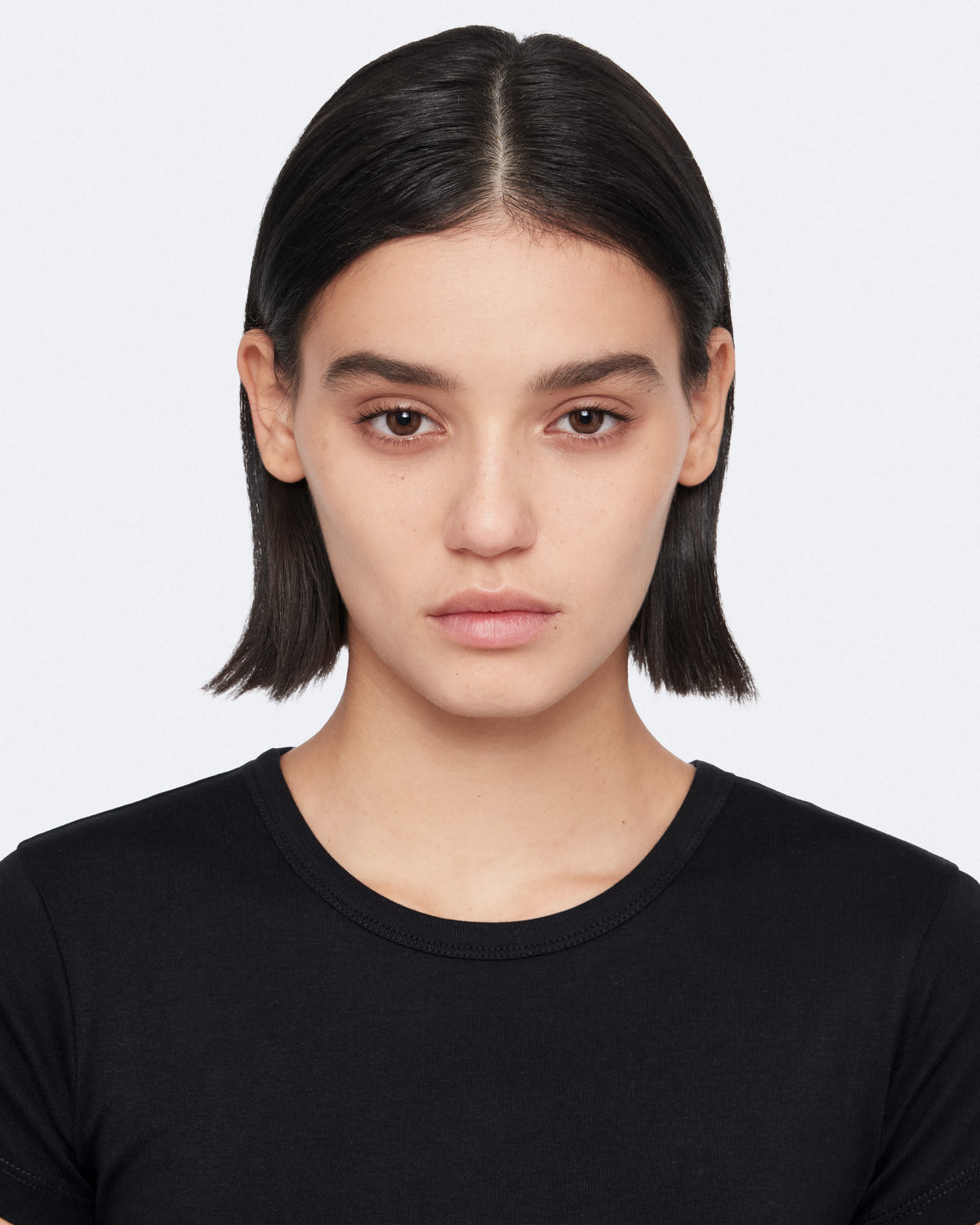 Stevie Slim-Fit Cotton T-Shirt Black