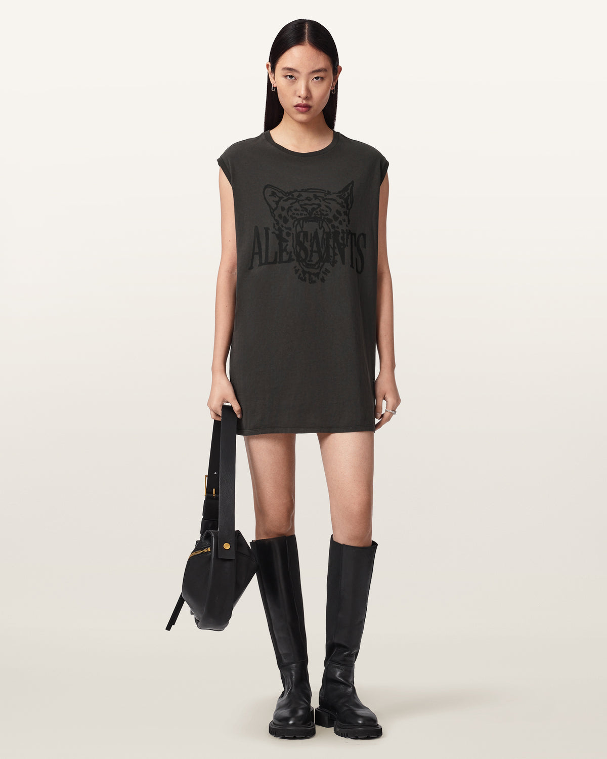 Wild Brooke Relaxed Fit Mini T-Shirt Dress