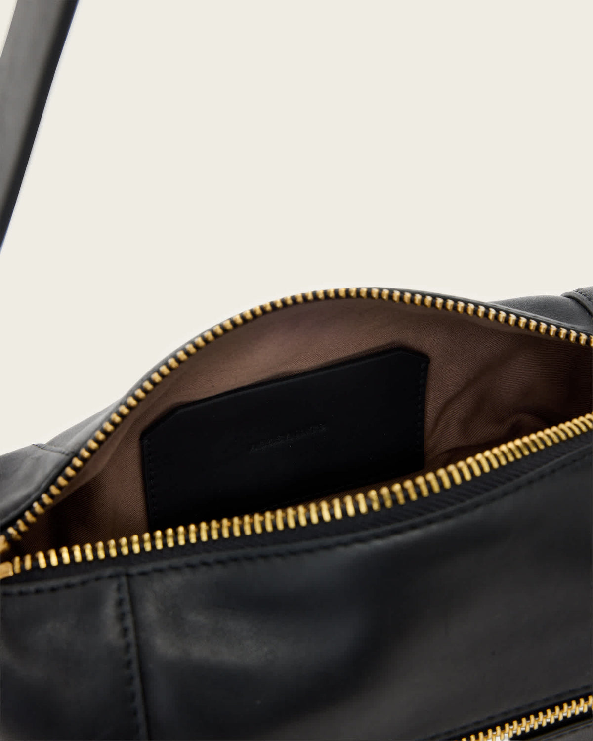 Vega Leather Mini Bag Black