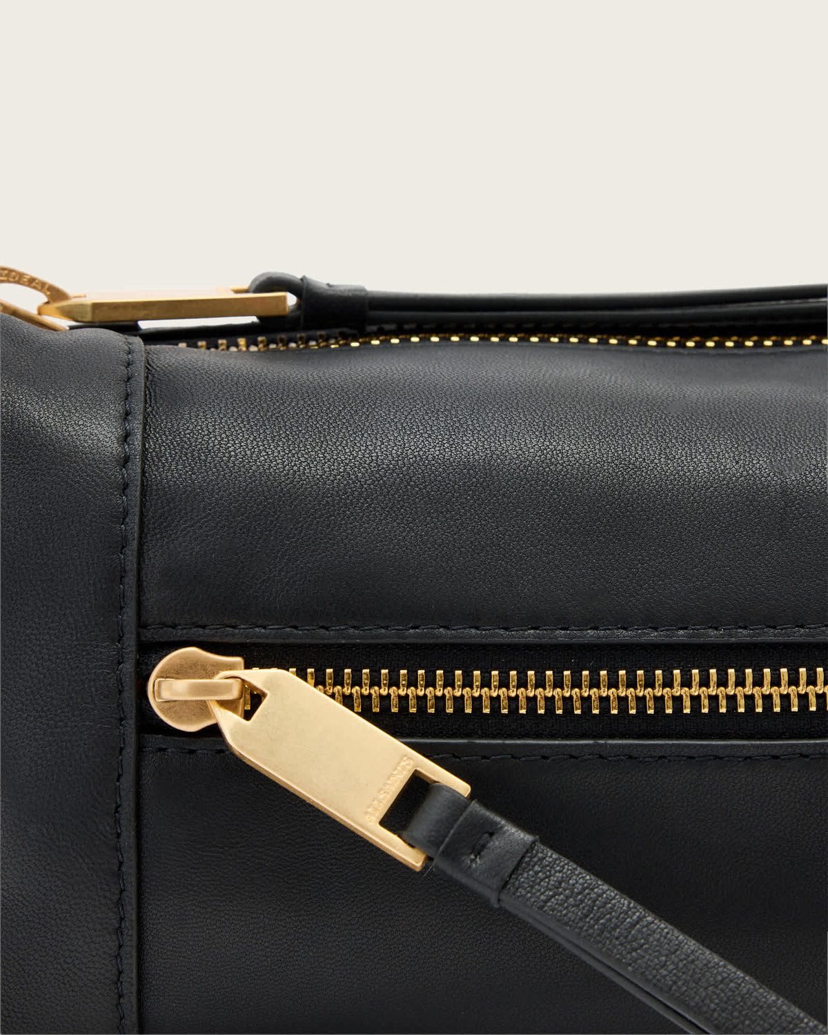 Vega Leather Mini Bag Black
