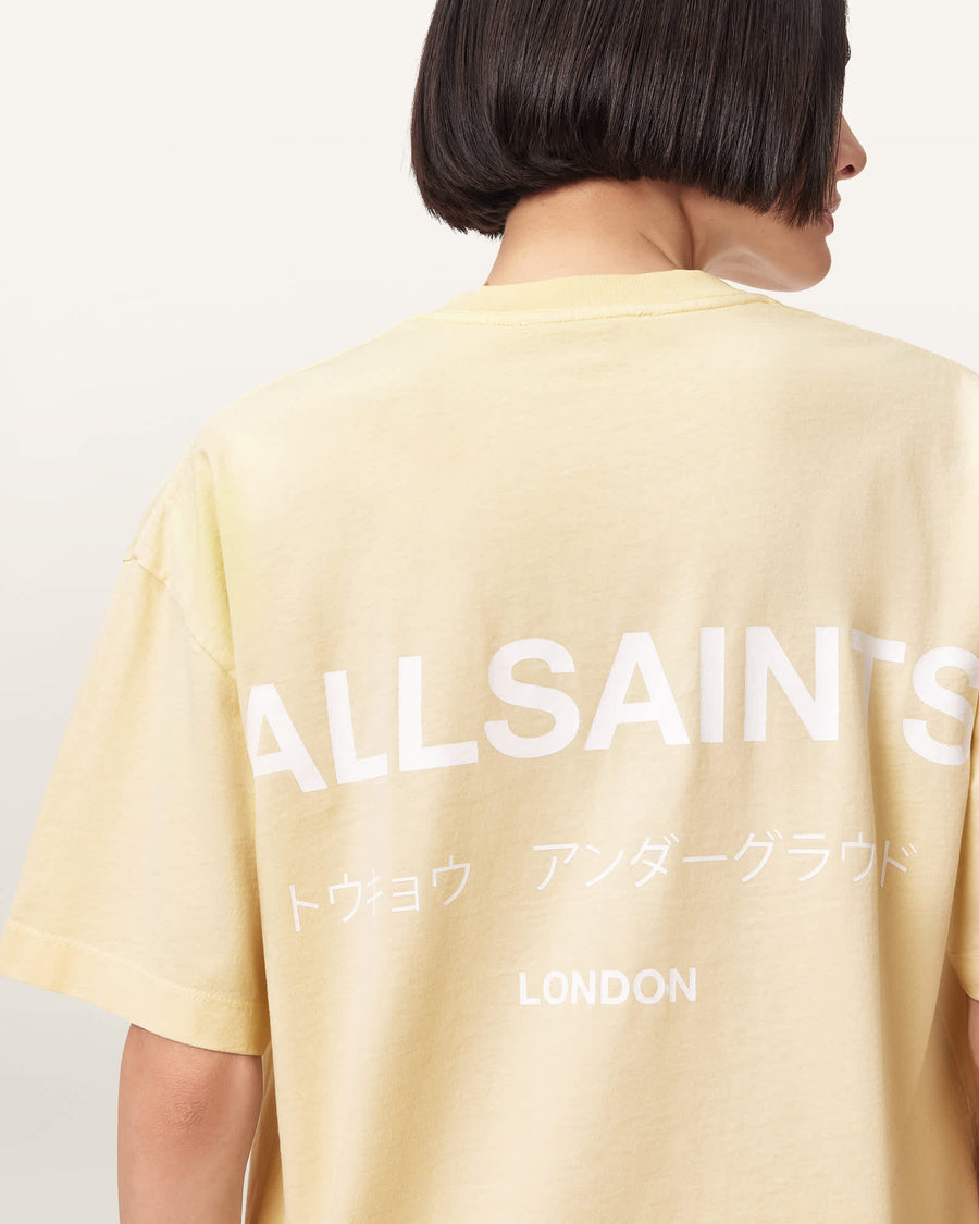 Underground Etta Oversized T-Shirt HAY YELLOW