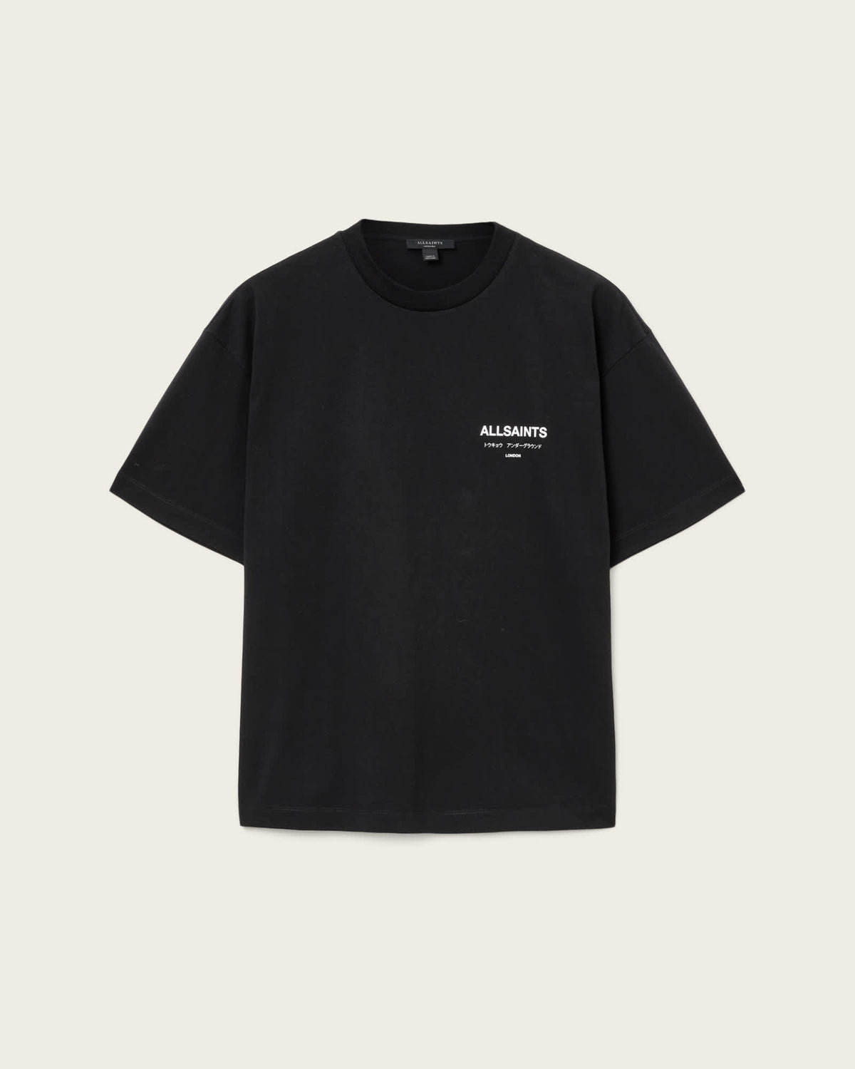 Underground Etta Oversized T-Shirt Black