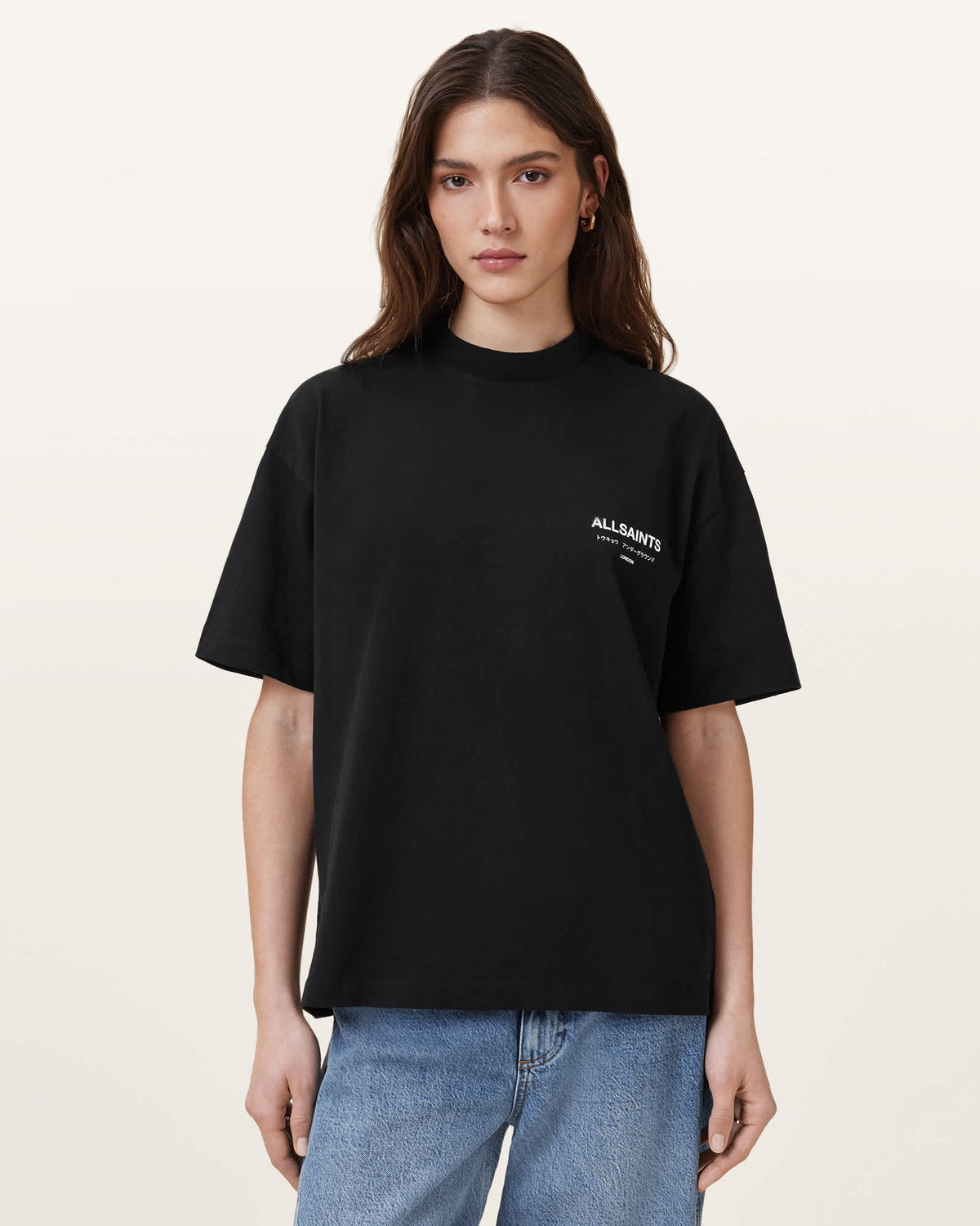Underground Etta Oversized T-Shirt Black