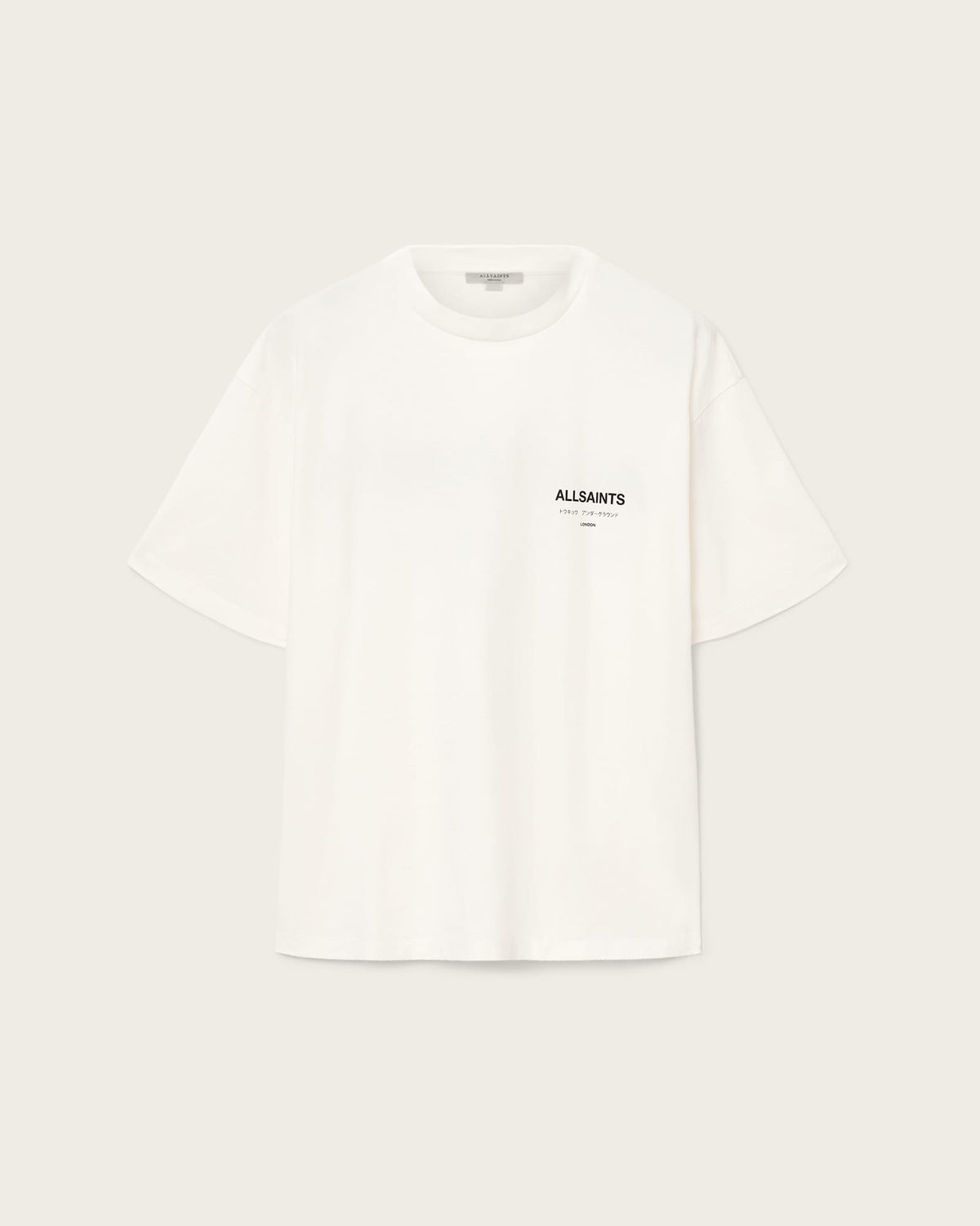 Underground Etta Oversized T-Shirt ASHEN WHITE