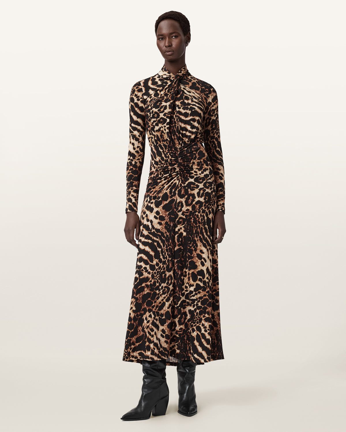 Mina A-Line Maxi Dress