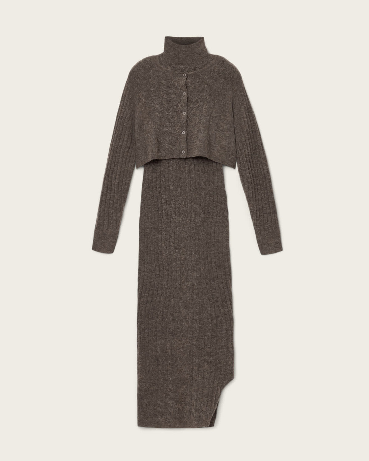 Sabine 2-in-1 Maxi Dress Fawn Brown