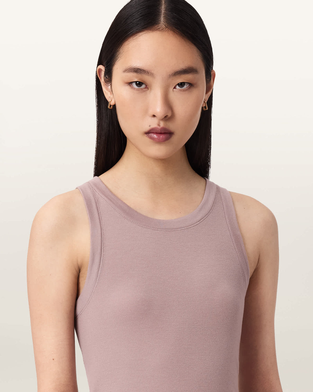 Rina Sleeveless Tank Top DUSTY LILAC