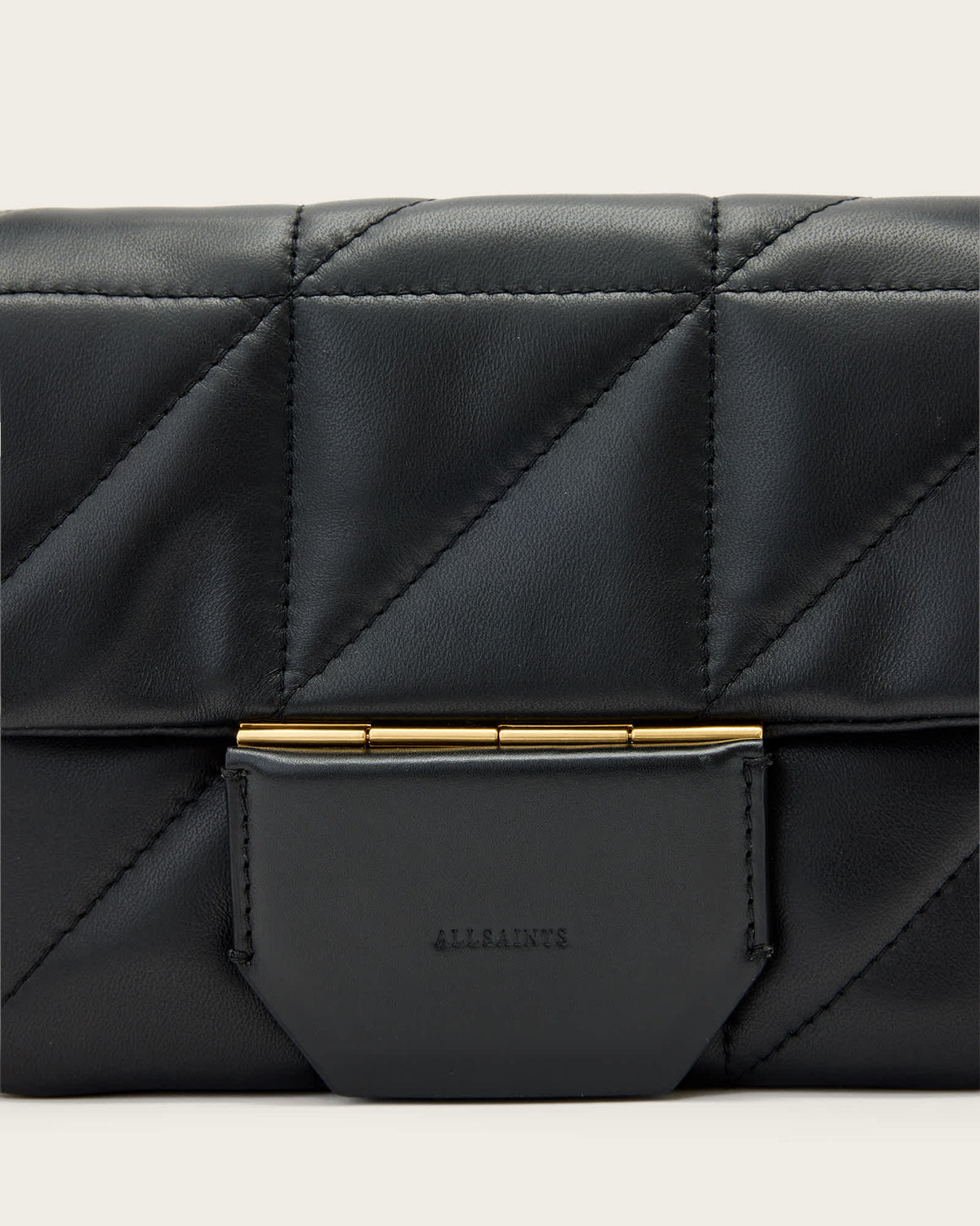 Jupiter Small Quilt Crossbody Bag Black