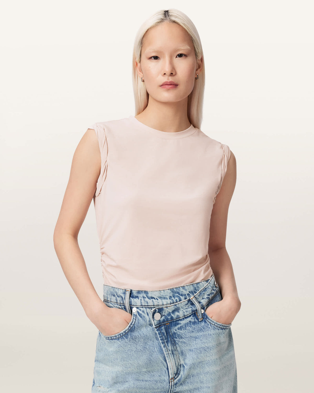 West Sleeveless Tank Top CRYSTAL PINK
