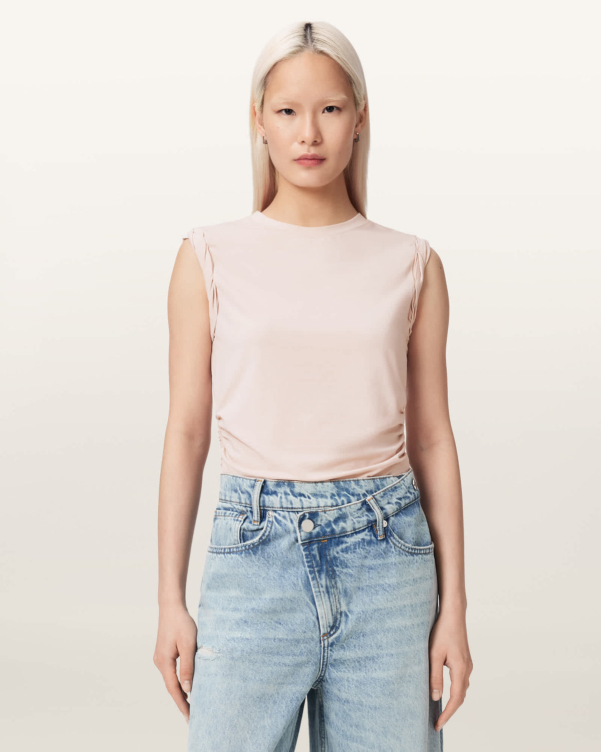 West Sleeveless Tank Top CRYSTAL PINK