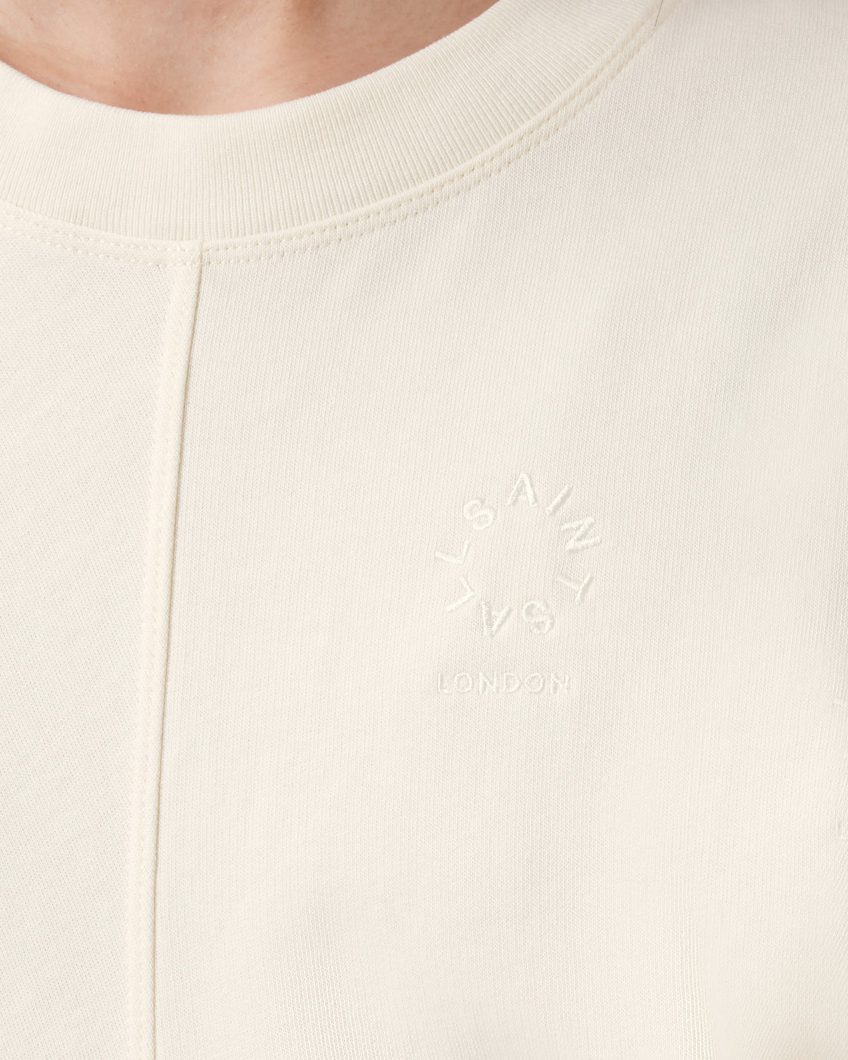 Mira Haven Cropped Sweatshirt GARDENIA CREAM