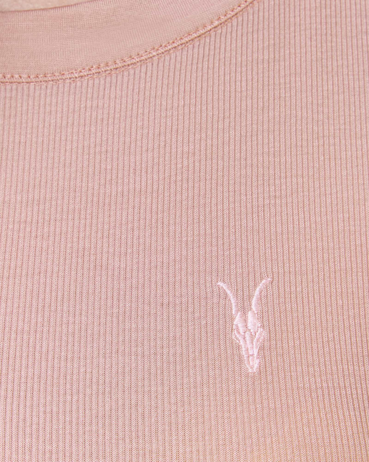 Rina Crew Neck Sleeveless Tank Top ROSE DUST PINK
