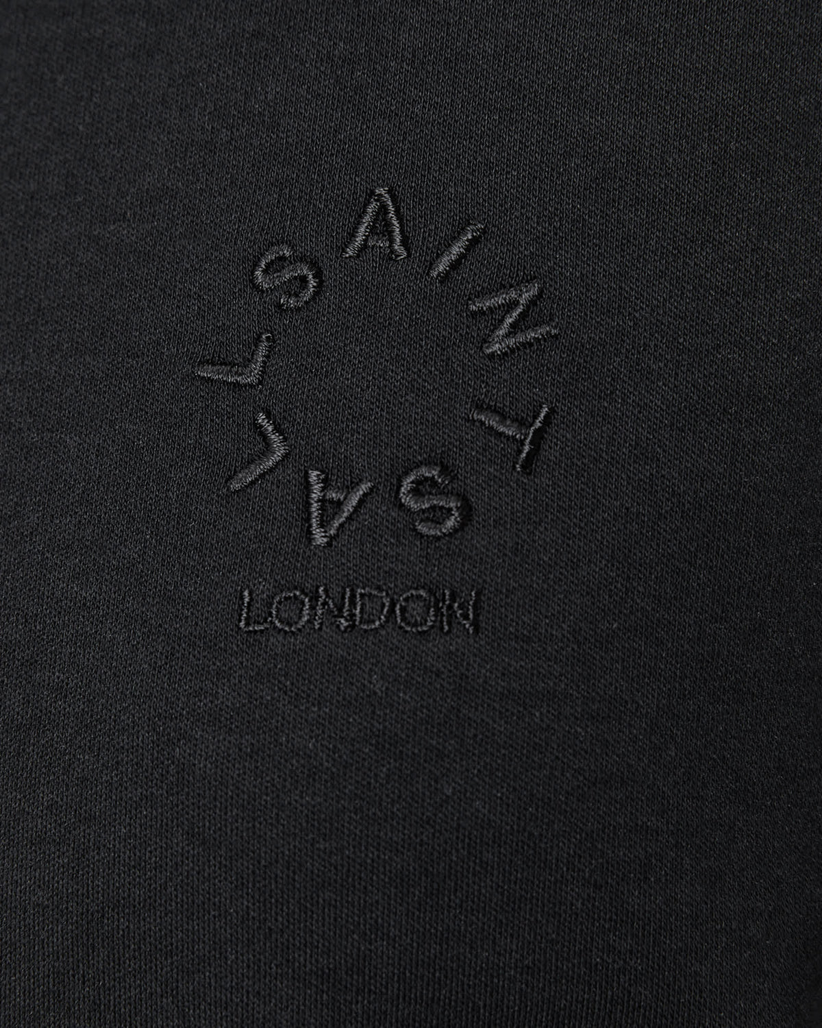 Lisa Cotton Crew Neck T-Shirt Black