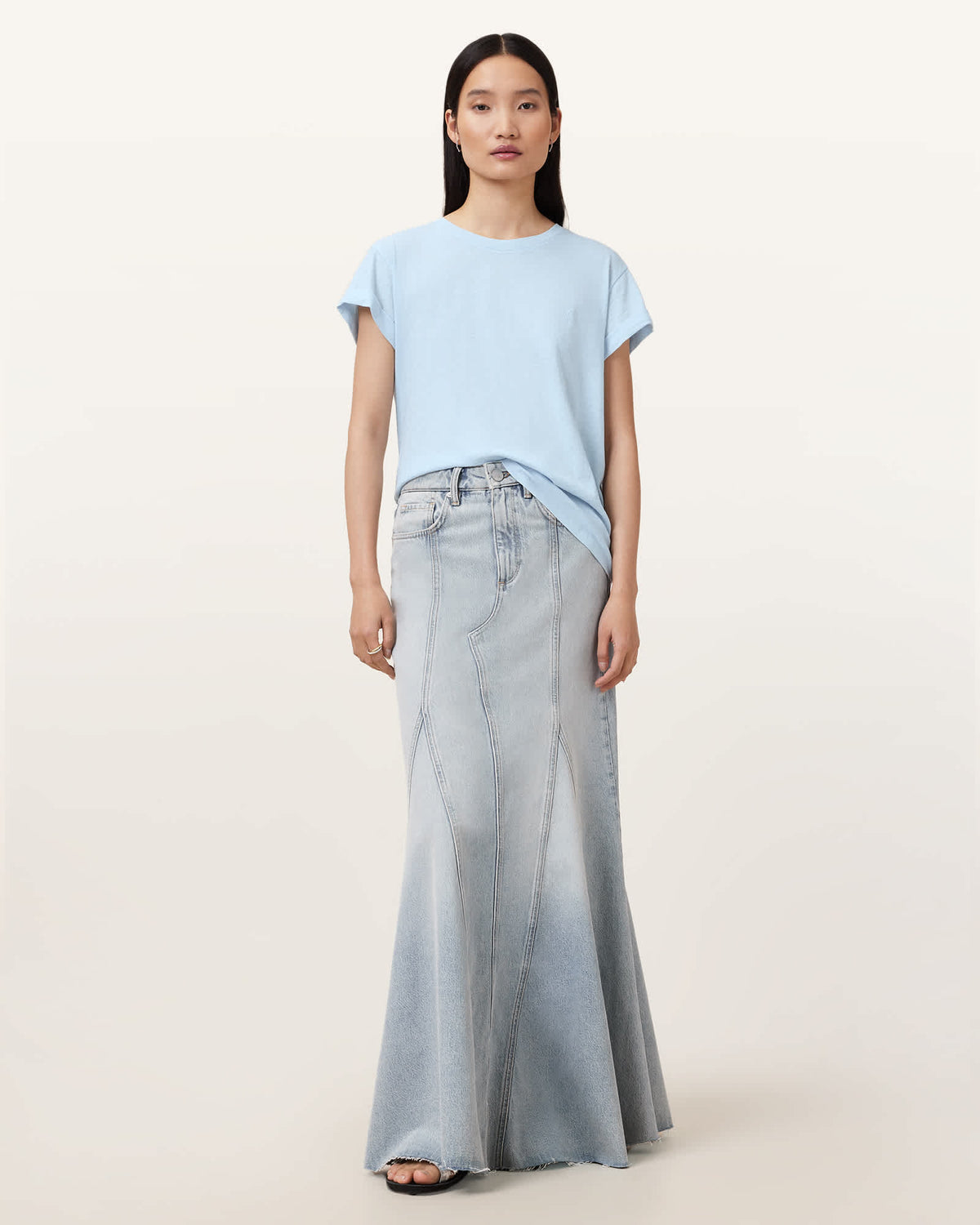 Anna Ramskull T-Shirt Powder Blue