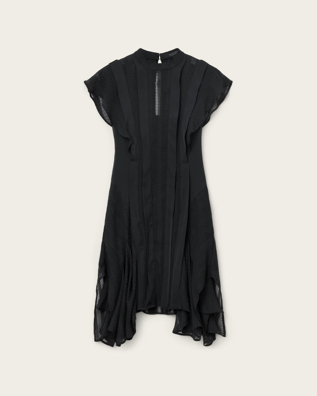 Fleur Textured Bodycon Midi Dress Black