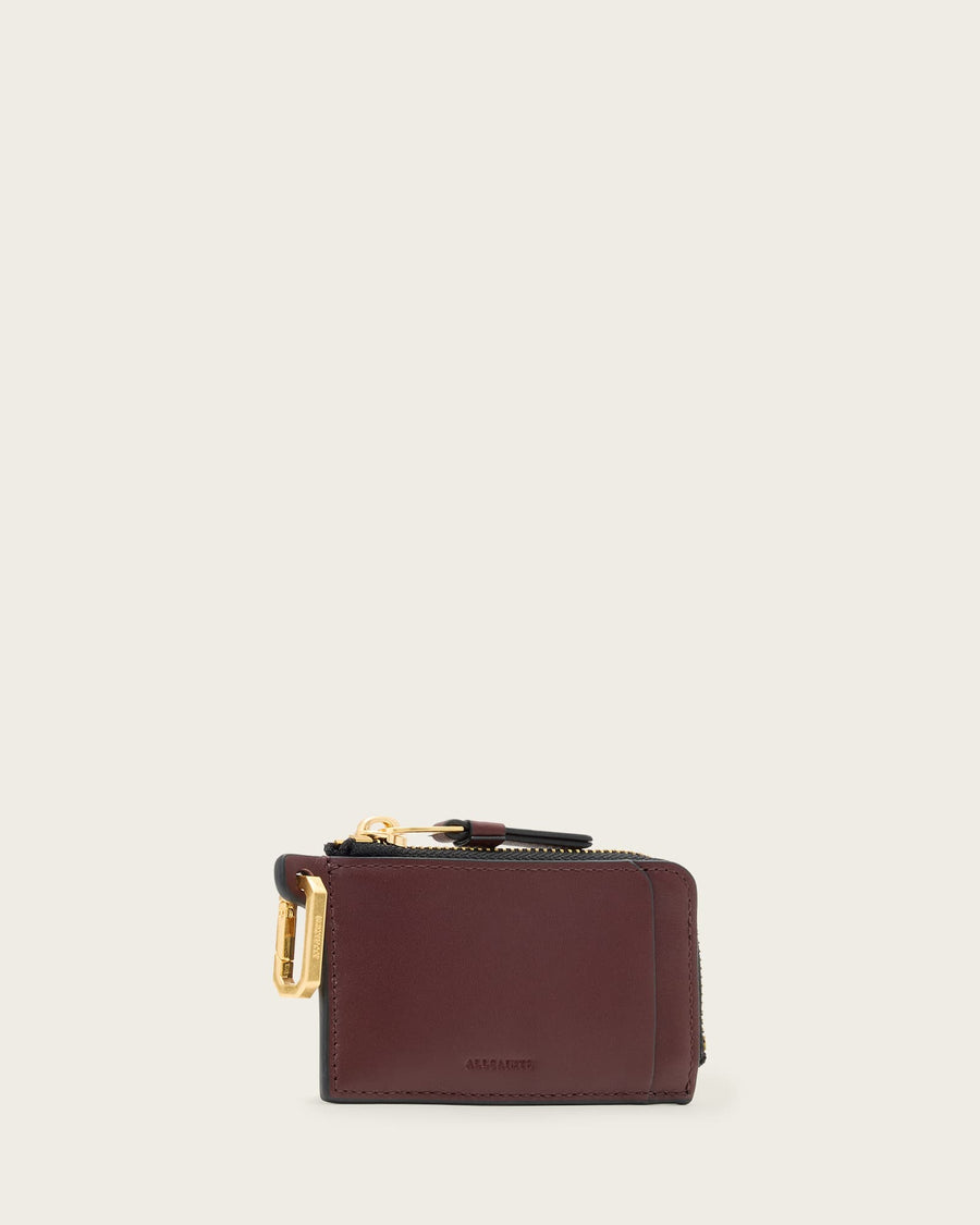 Remy Leather Wallet Dark Red
