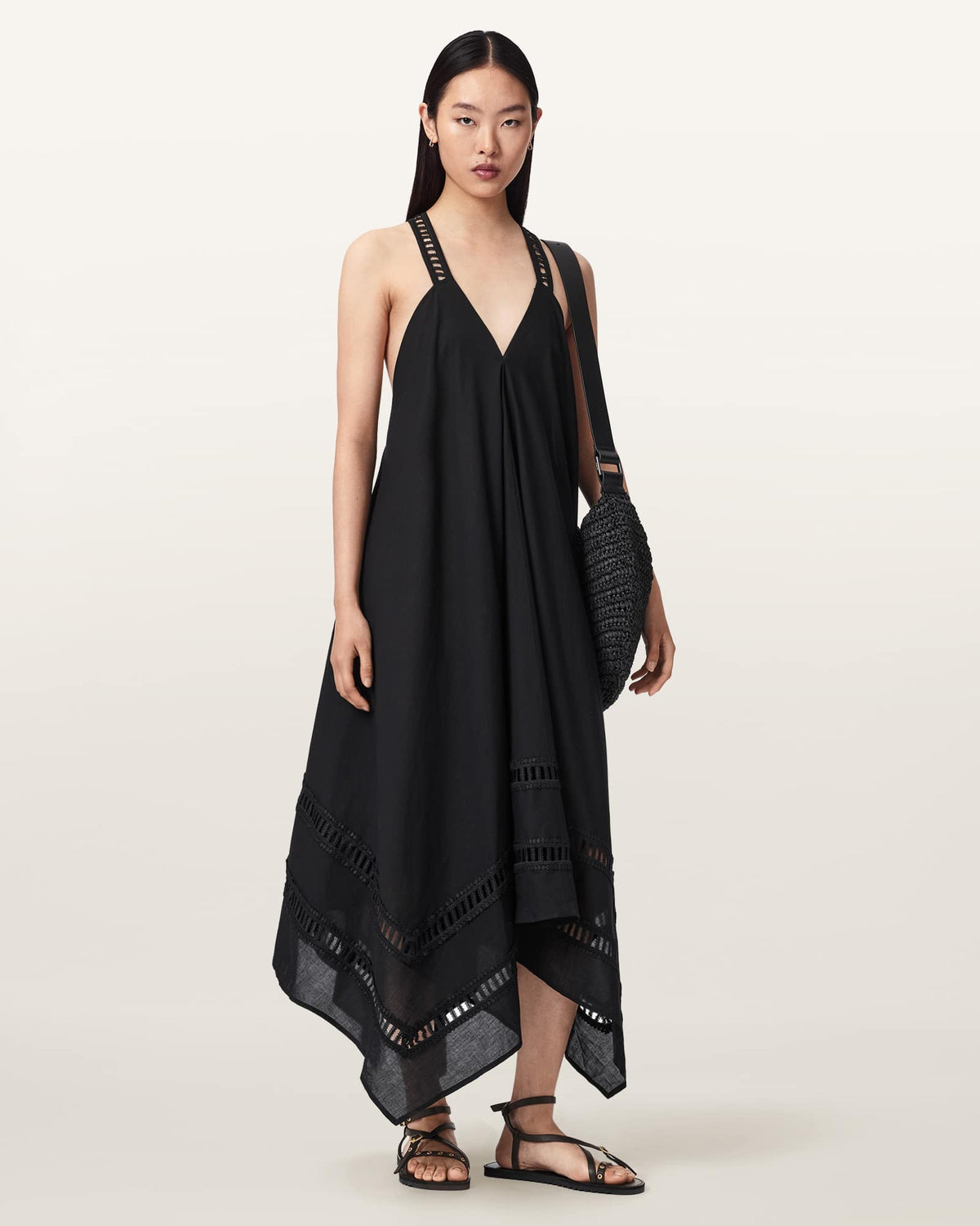 Lil Lightweight Midi Dress Black