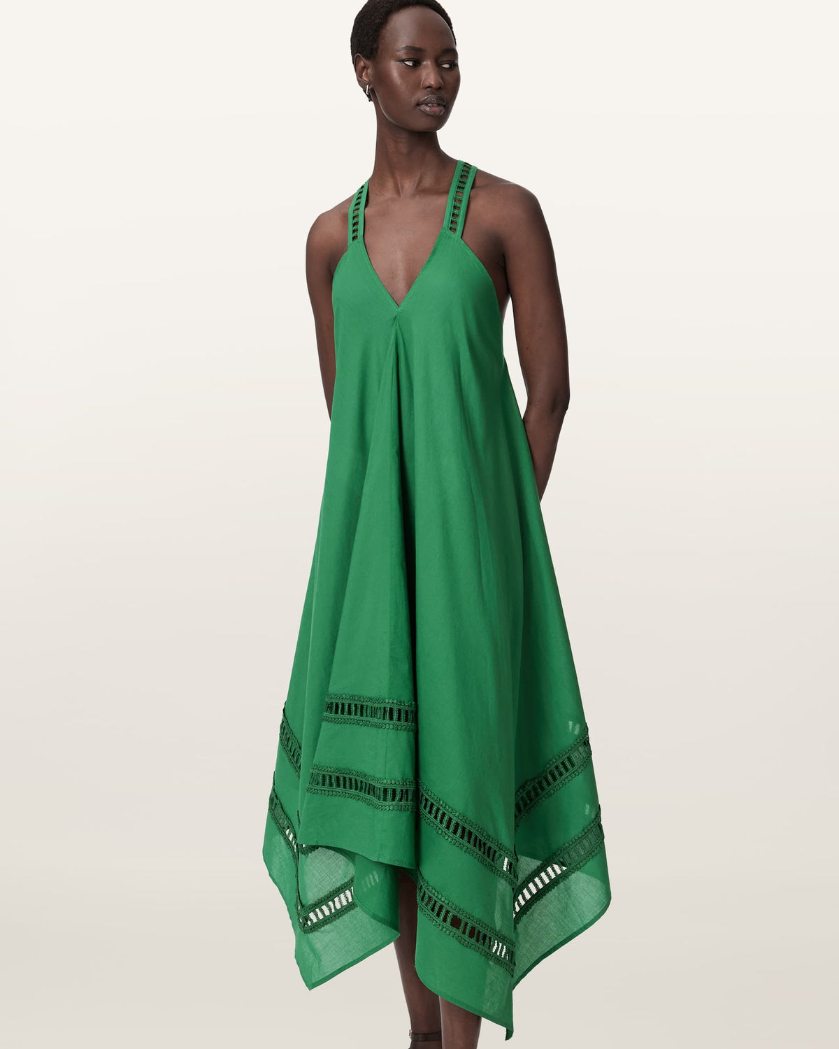 Lil Lightweight Midi Dress APPLE GREEN