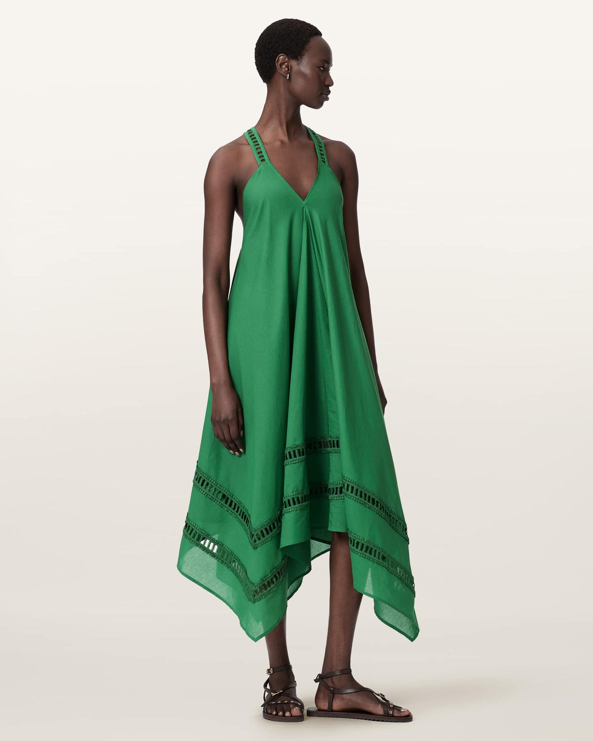 Lil Lightweight Midi Dress APPLE GREEN