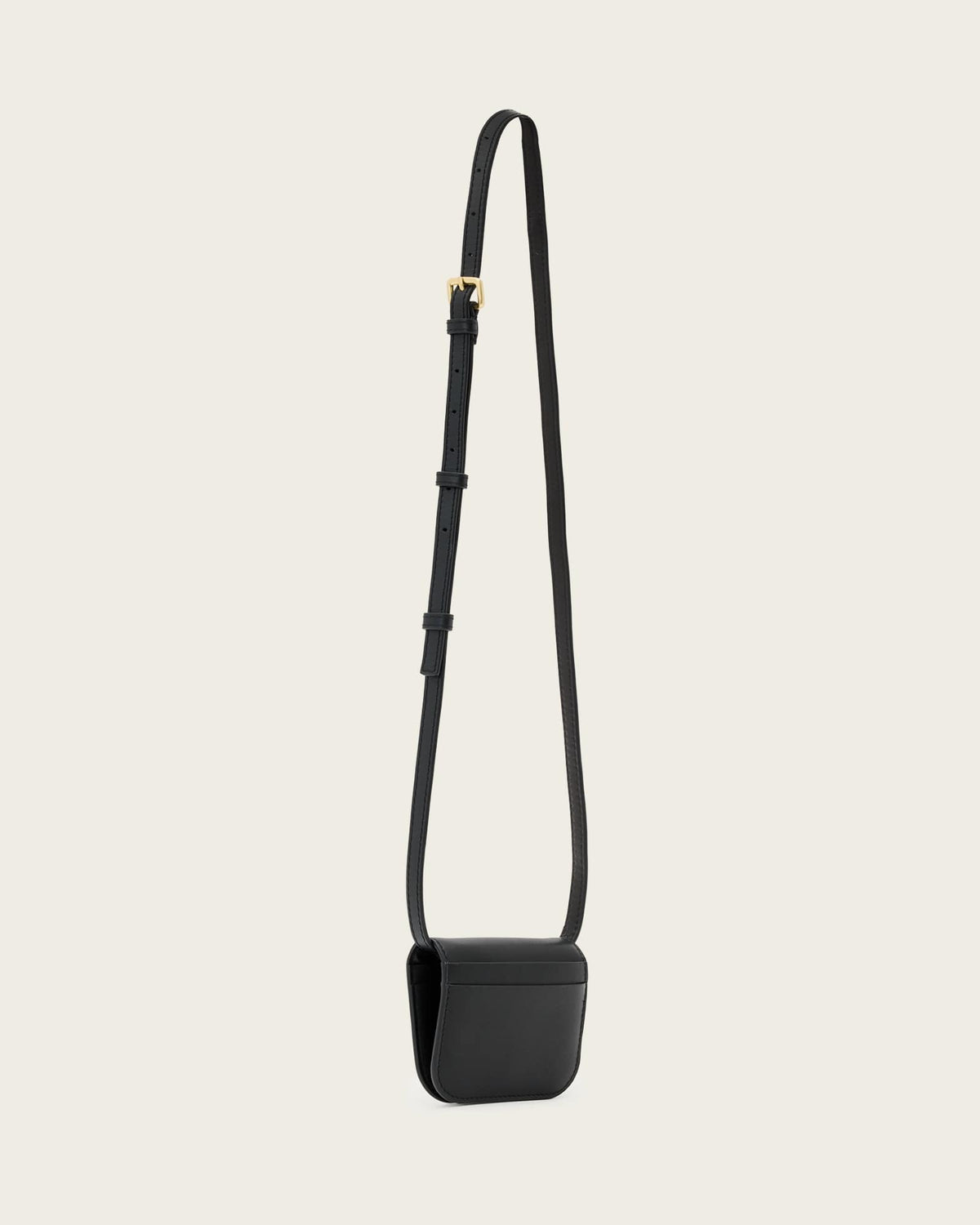 Maeve Leather Cardholder Crossbody Black