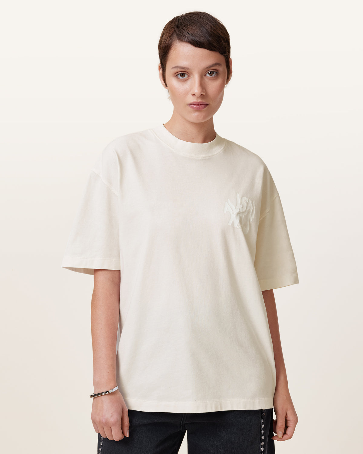 Orlando Logo Print Oversized T-Shirt