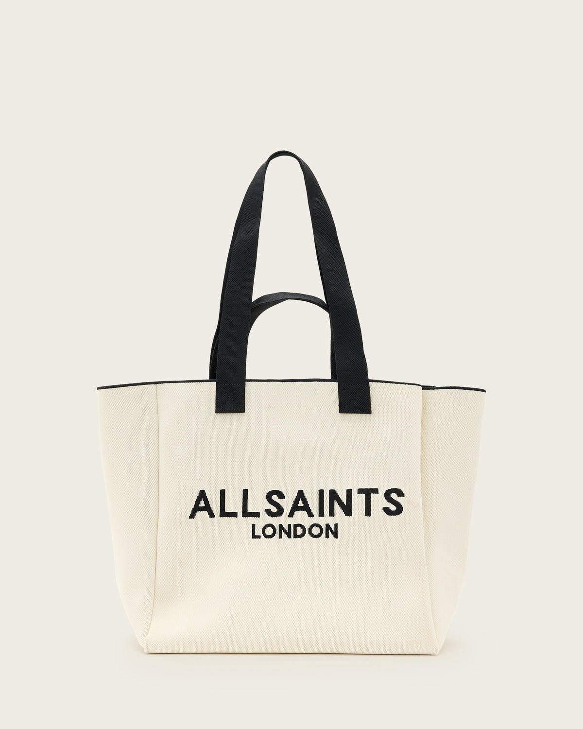 Izzy Large Logo Knitted Tote Bag