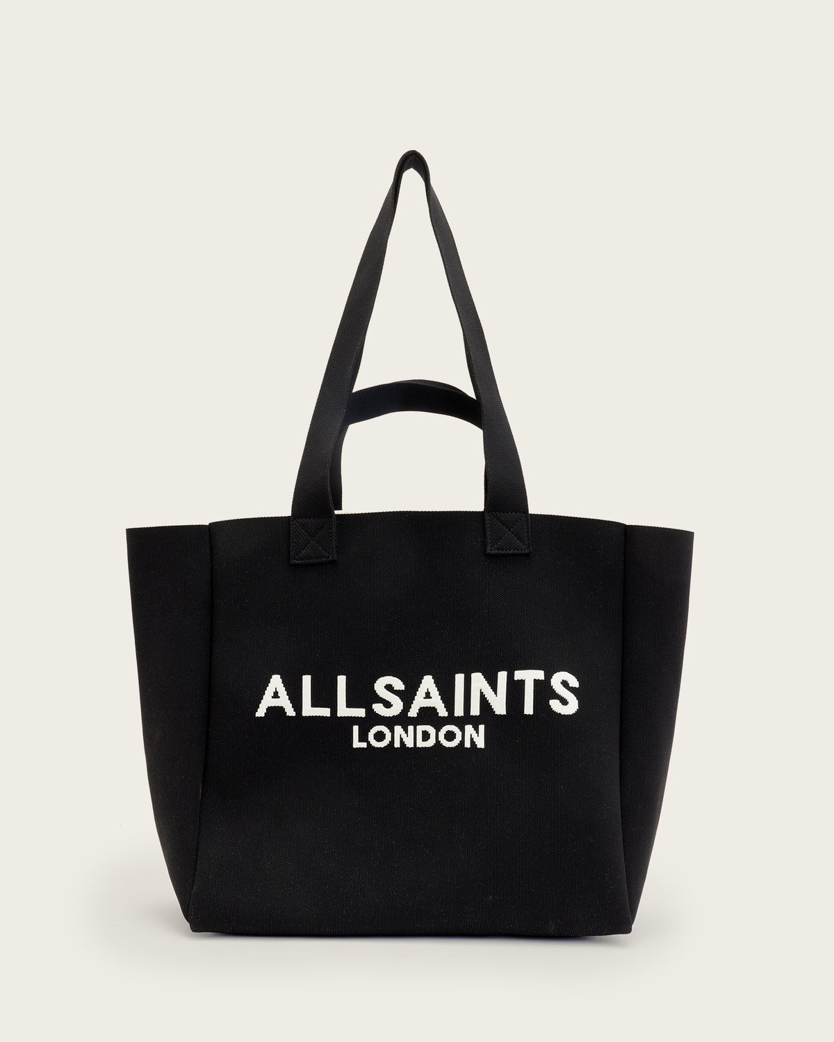 Izzy Large Logo Knitted Tote Bag