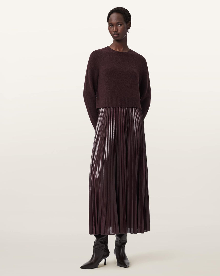 Spark 2-in-1 Dress OXBLOOD RED