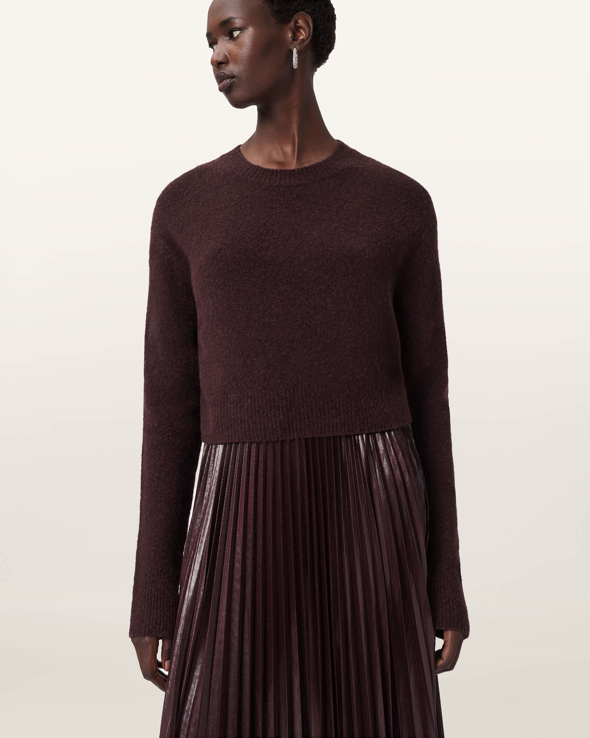 Spark 2-in-1 Dress OXBLOOD RED