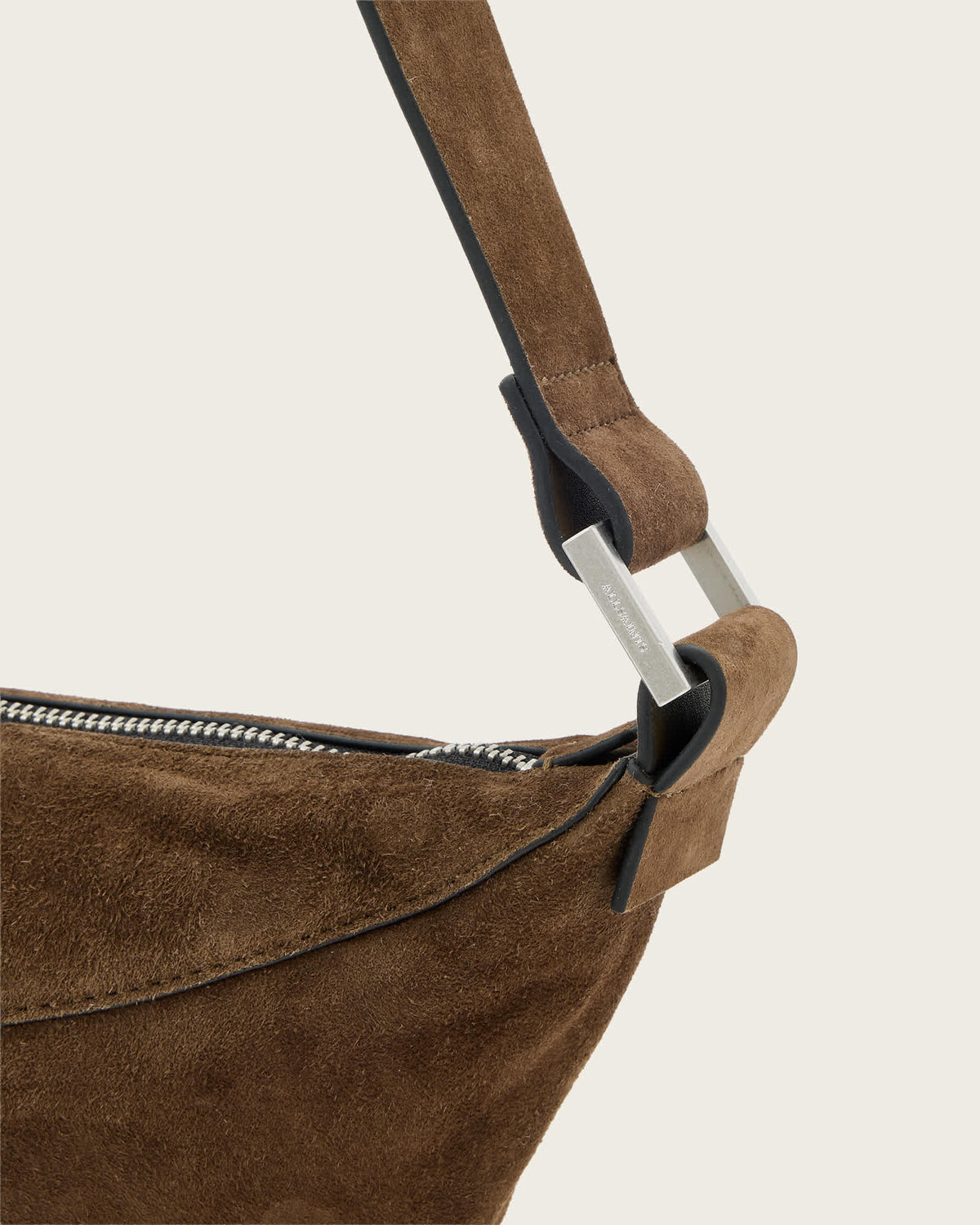 Luna Slouchy Suede Crossbody Bag FANGO BROWN