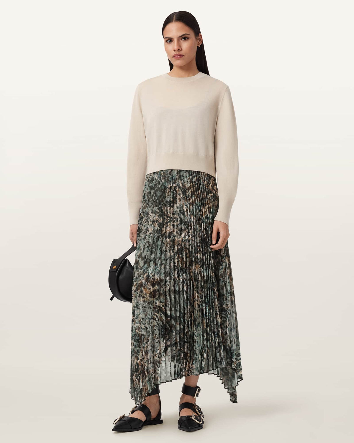 Anni 2-in-1 Dress CANTER FAWN BROWN