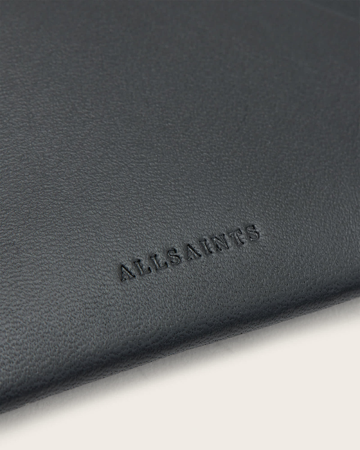 Hex Leather Cardholder Black