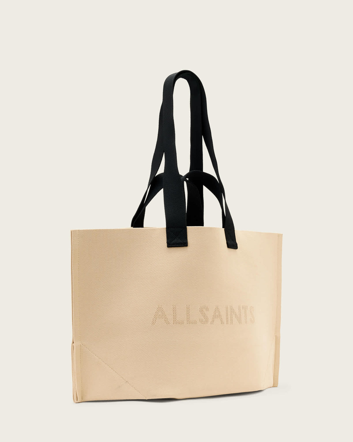Lutece Reversible Knitted Tote Bag UNBLEACHED WHITE