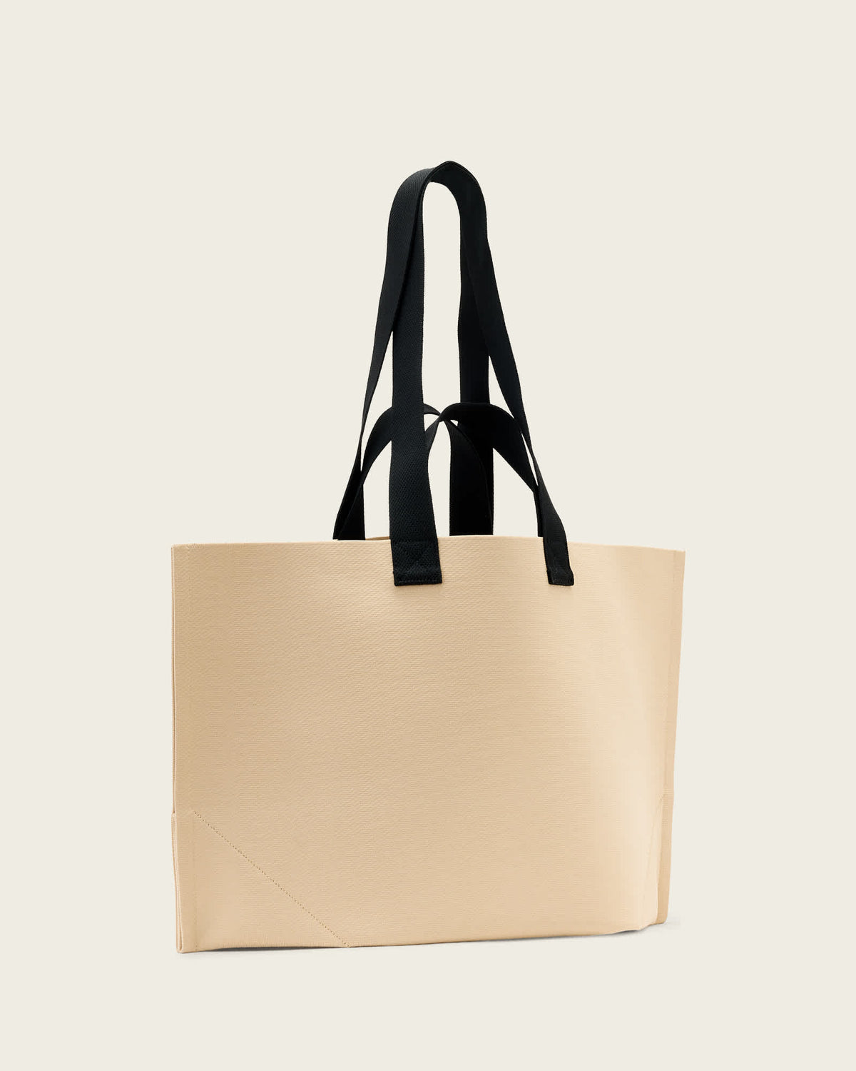 Lutece Reversible Knitted Tote Bag UNBLEACHED WHITE