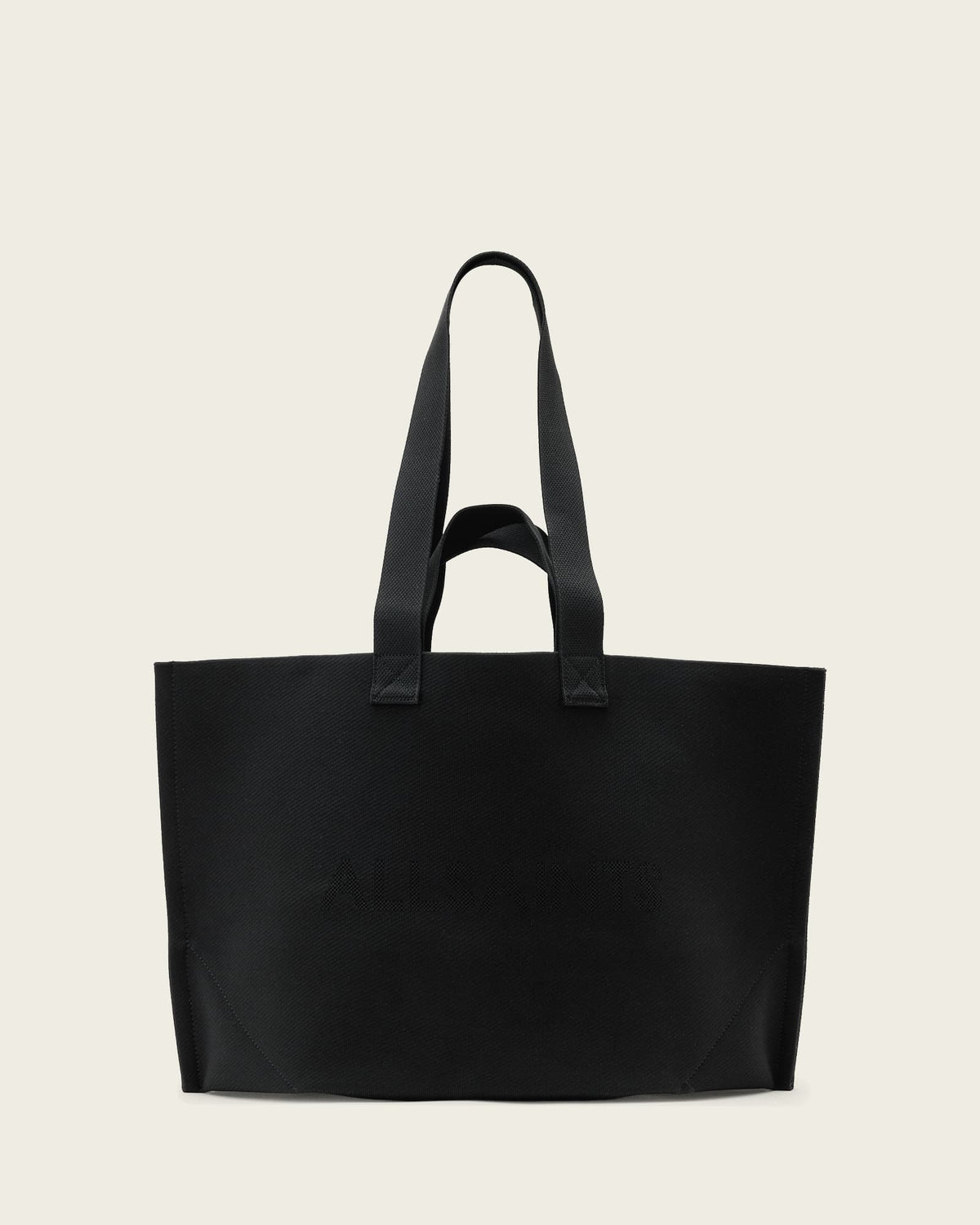 Lutece Reversible Knitted Tote Bag Black