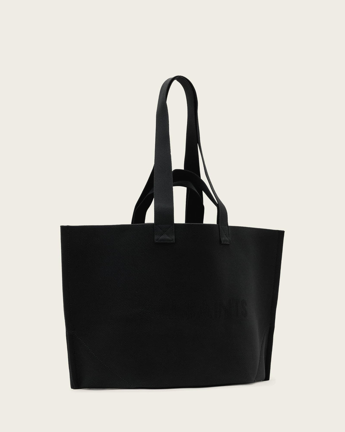 Lutece Reversible Knitted Tote Bag Black